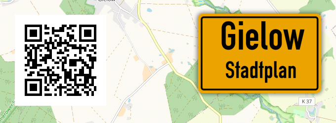 Stadtplan Gielow