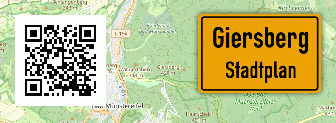 Stadtplan Giersberg