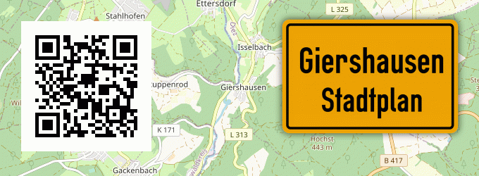 Stadtplan Giershausen