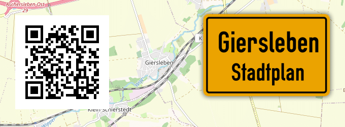 Stadtplan Giersleben