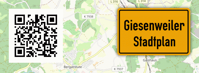 Stadtplan Giesenweiler