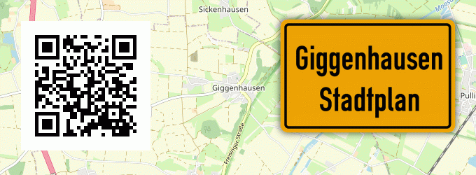 Stadtplan Giggenhausen