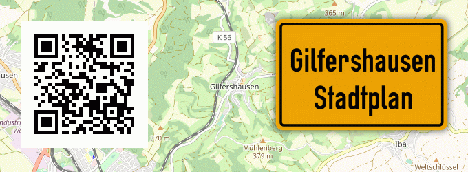 Stadtplan Gilfershausen