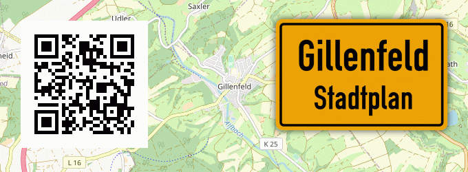 Stadtplan Gillenfeld