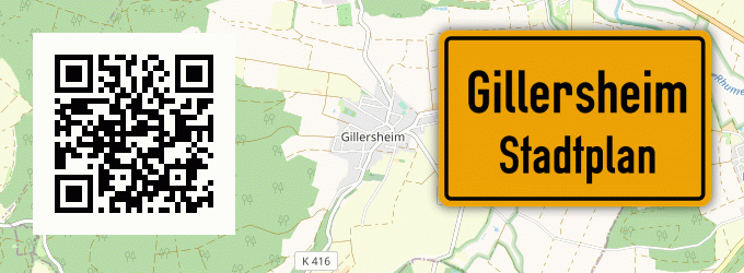 Stadtplan Gillersheim