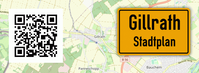 Stadtplan Gillrath