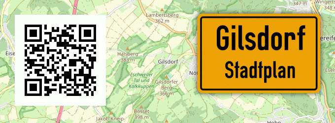 Stadtplan Gilsdorf