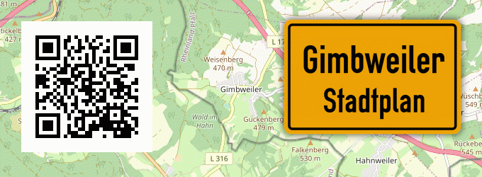 Stadtplan Gimbweiler