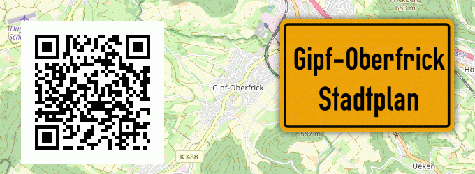 Stadtplan Gipf-Oberfrick
