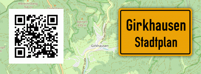 Stadtplan Girkhausen