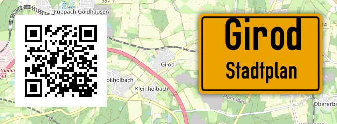 Stadtplan Girod