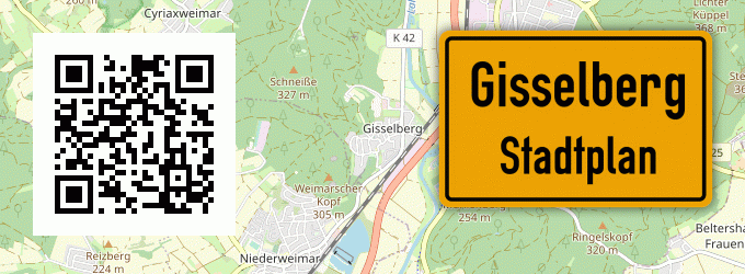 Stadtplan Gisselberg