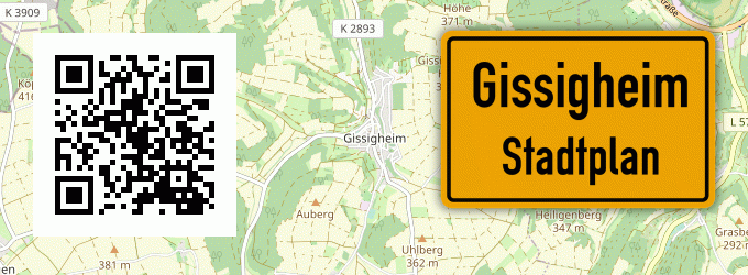 Stadtplan Gissigheim