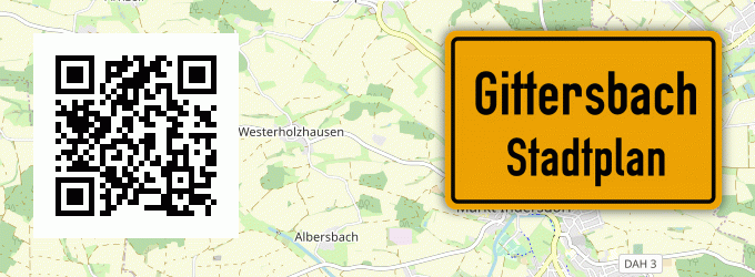Stadtplan Gittersbach