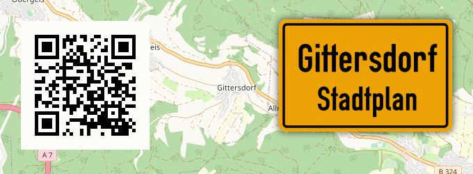 Stadtplan Gittersdorf