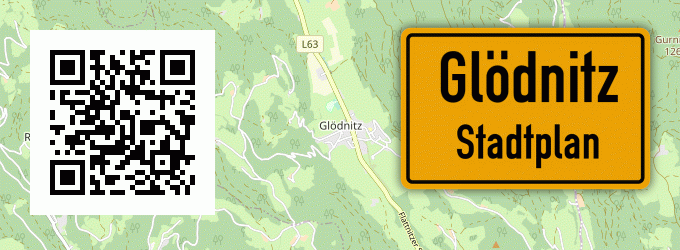 Stadtplan Glödnitz