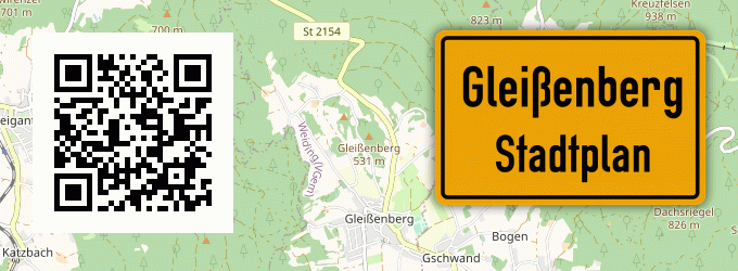 Stadtplan Gleißenberg