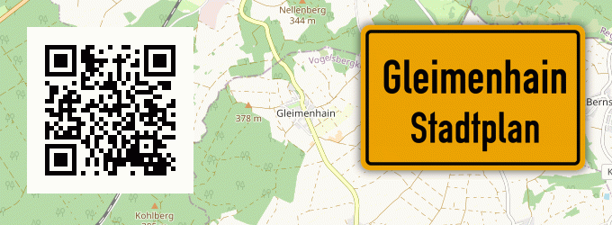 Stadtplan Gleimenhain