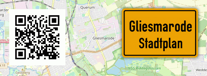 Stadtplan Gliesmarode