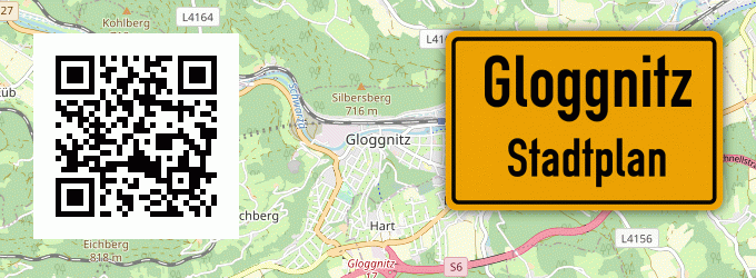 Stadtplan Gloggnitz