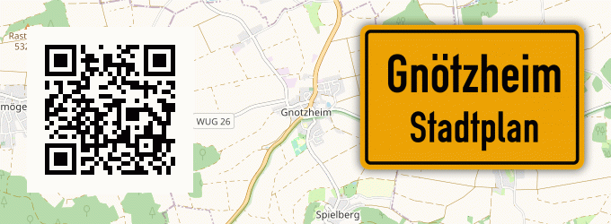 Stadtplan Gnötzheim