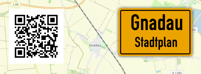 Stadtplan Gnadau