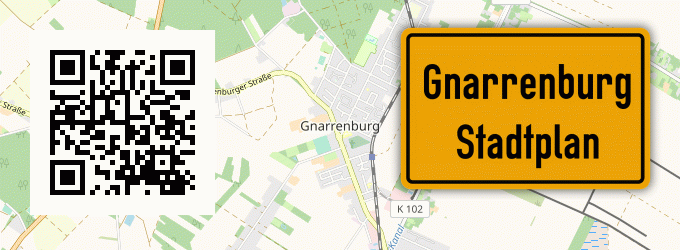 Stadtplan Gnarrenburg