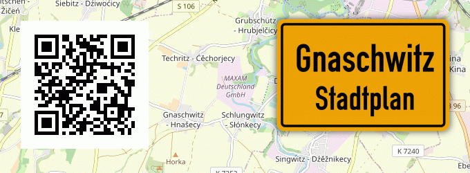 Stadtplan Gnaschwitz