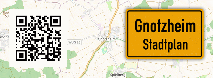 Stadtplan Gnotzheim