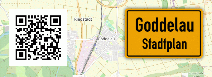 Stadtplan Goddelau