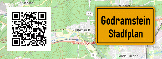 Stadtplan Godramstein