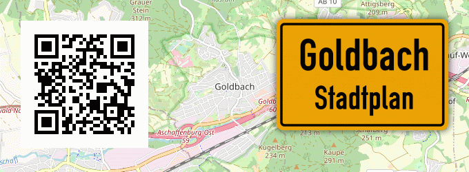 Stadtplan Goldbach