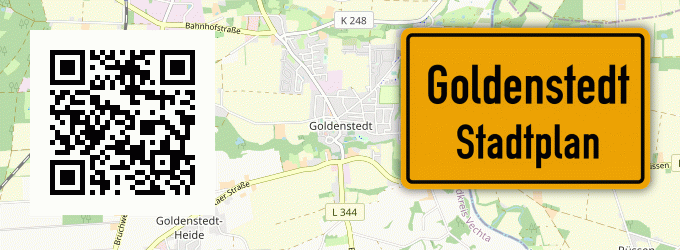 Stadtplan Goldenstedt