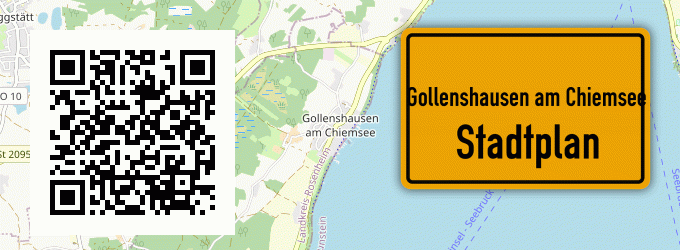 Stadtplan Gollenshausen am Chiemsee
