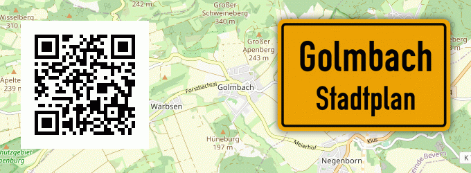 Stadtplan Golmbach