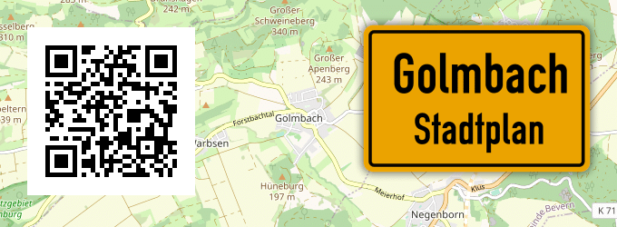 Stadtplan Golmbach
