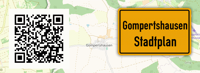 Stadtplan Gompertshausen