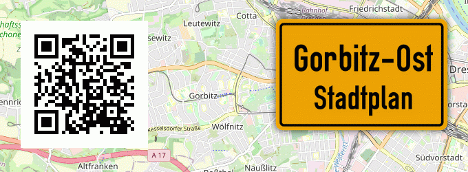 Stadtplan Gorbitz-Ost