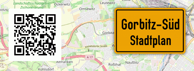 Stadtplan Gorbitz-Süd