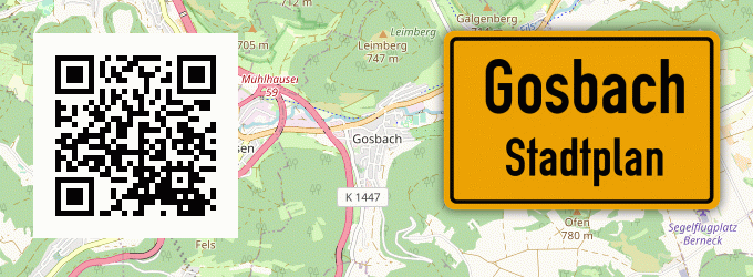 Stadtplan Gosbach