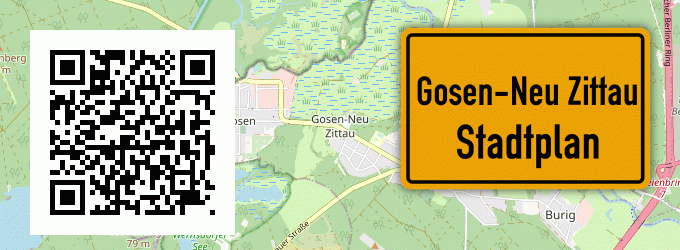 Stadtplan Gosen-Neu Zittau