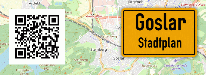 Stadtplan Goslar