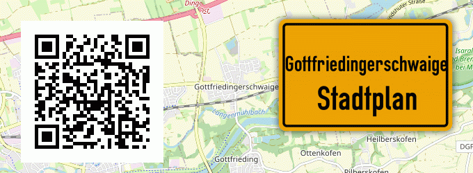 Stadtplan Gottfriedingerschwaige