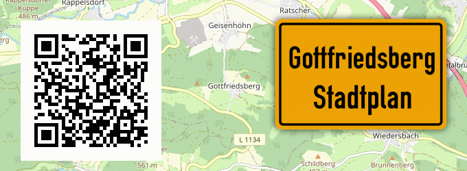 Stadtplan Gottfriedsberg