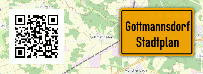 Stadtplan Gottmannsdorf