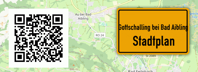Stadtplan Gottschalling bei Bad Aibling
