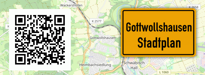 Stadtplan Gottwollshausen