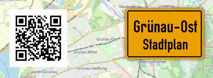 Stadtplan Grünau-Ost