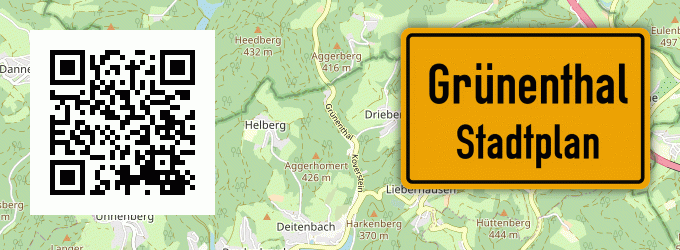 Stadtplan Grünenthal