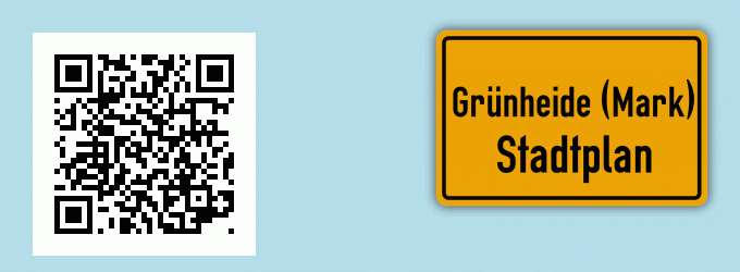 Stadtplan Grünheide (Mark)